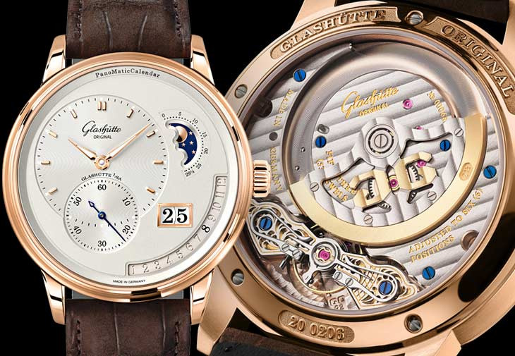 格拉蘇蒂原創GLASHÜTTE ORIGINAL偏心年曆腕錶PanoMaticCalendar