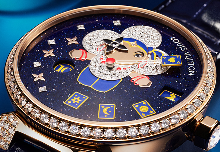 LOUIS VUITTON Tambour Slim Vivienne