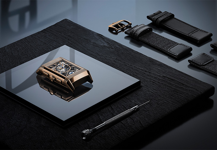 積家Reverso Tribute Chronograph翻轉系列計時腕錶