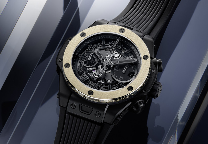 宇舶HUBLOT Big Bang Unico Ledger琥珀金腕錶