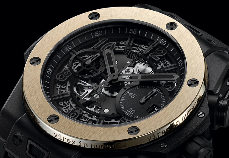 宇舶HUBLOT Big Bang Unico Ledger琥珀金腕錶