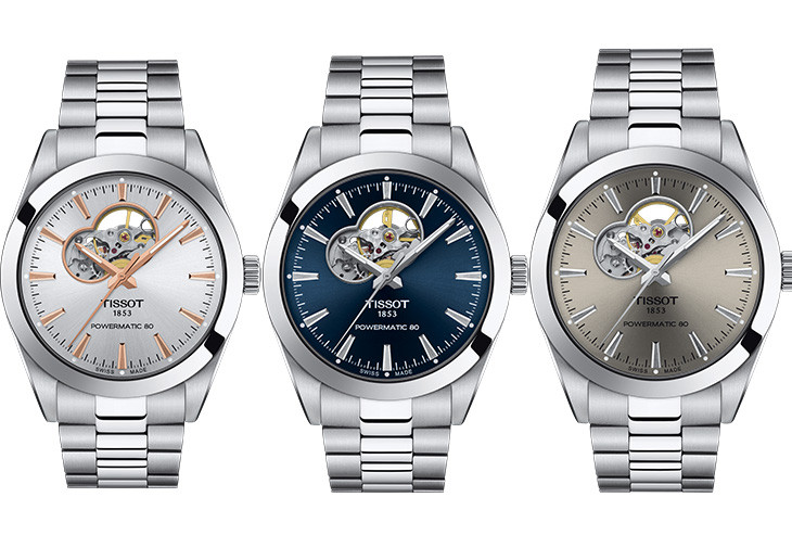 TISSOT Gentlemen Open Heart腕錶
