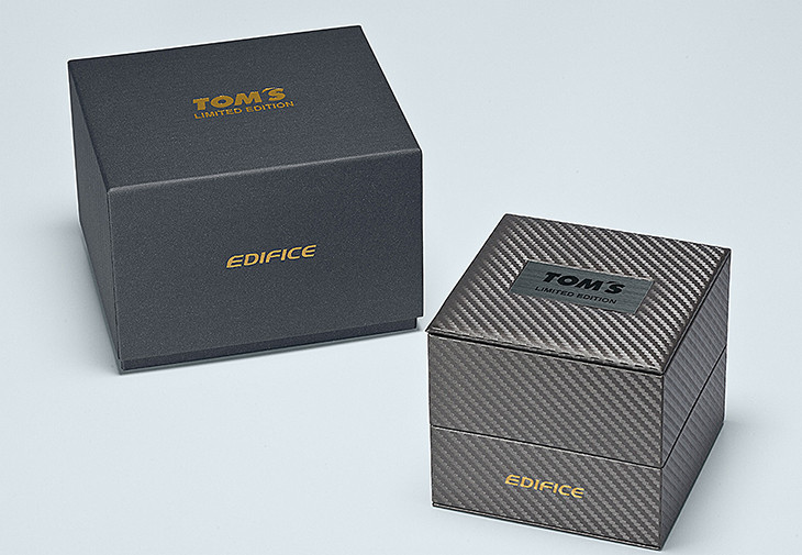 卡西歐EDIFICE x TOM'S聯名錶