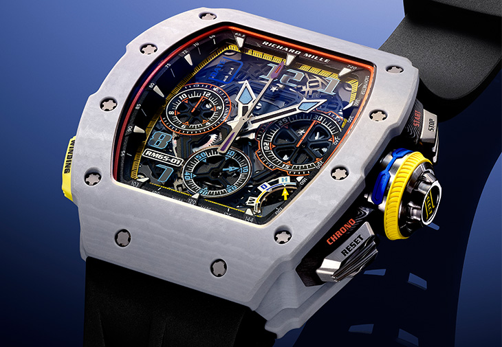 RICHARD MILLE RM 65-01自動上鍊雙秒追針計時碼錶