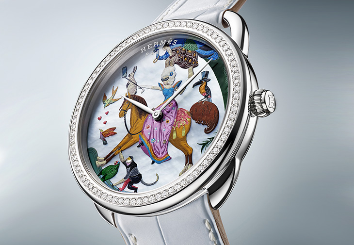 愛馬仕HERMÈS Arceau Hermès story工藝腕錶