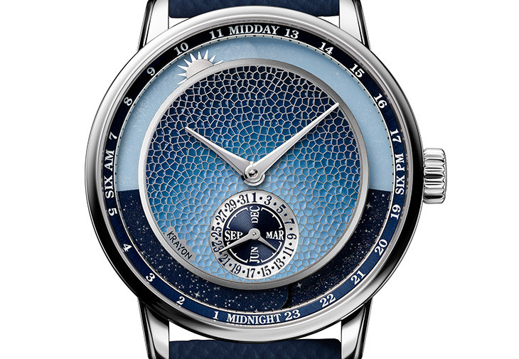 Krayon Anywhere Métiers d’Art Azur腕錶