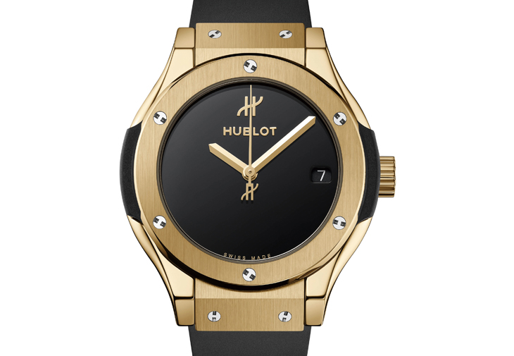 HUBLOT宇舶經典融合原創系列腕錶黃金款