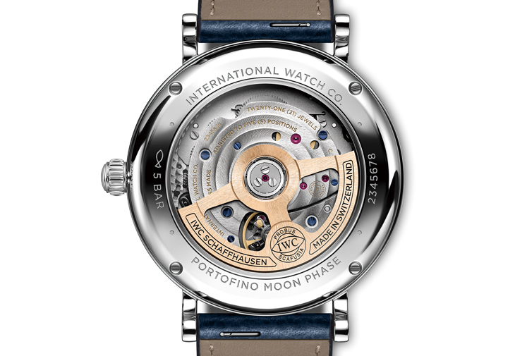 IWC柏濤菲諾月相自動腕錶37