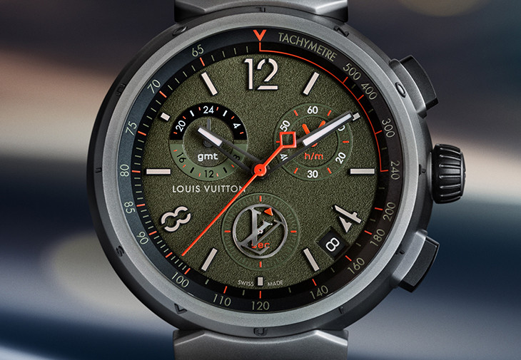 路易威登Tambour Outdoor Chronograph GMT