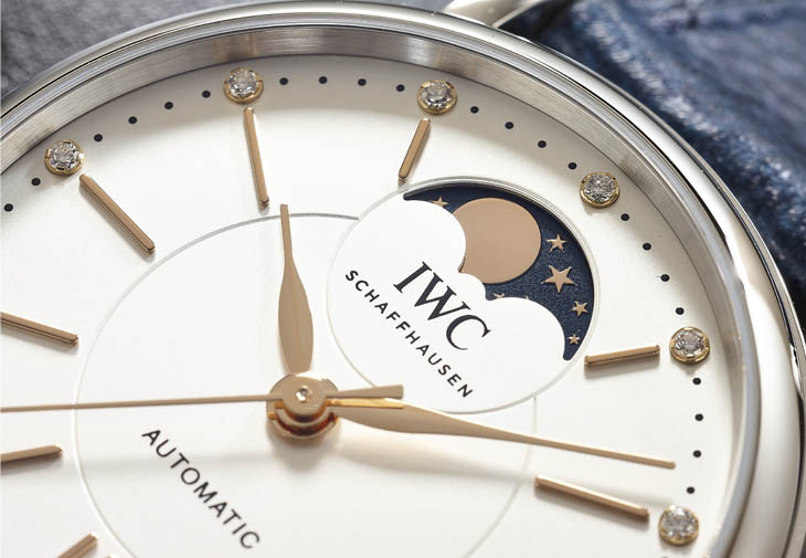 IWC柏濤菲諾月相自動腕錶37