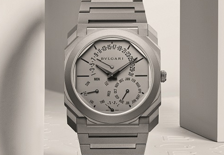 寶格麗Octo Finissimo Perpetual Calendar超薄萬年曆腕錶