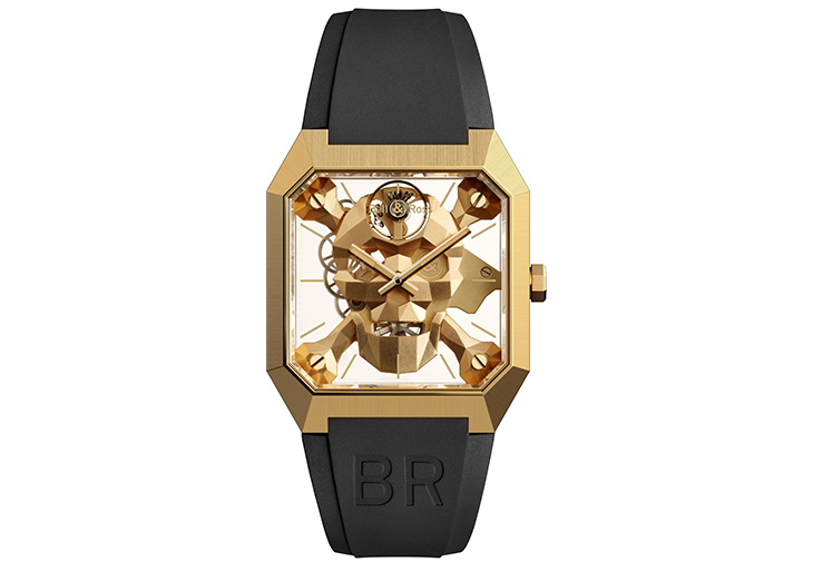 BELL & ROSS BR 01 Cyber Skull Bronze青銅骷髏頭腕錶
