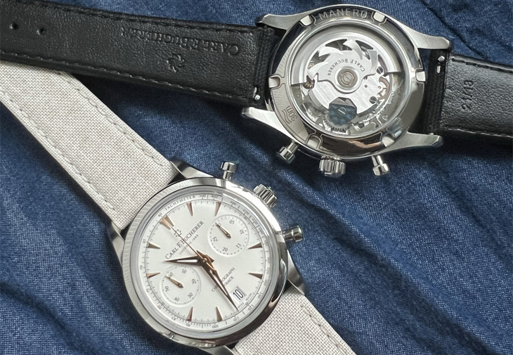 寶齊萊 CARL F. BUCHERER 馬利龍 飛返計時碼錶