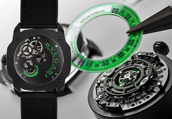 寶格麗BVLGARI Octo Roma Striking Papillon Tourbillon蝴蝶中置陀飛輪腕錶