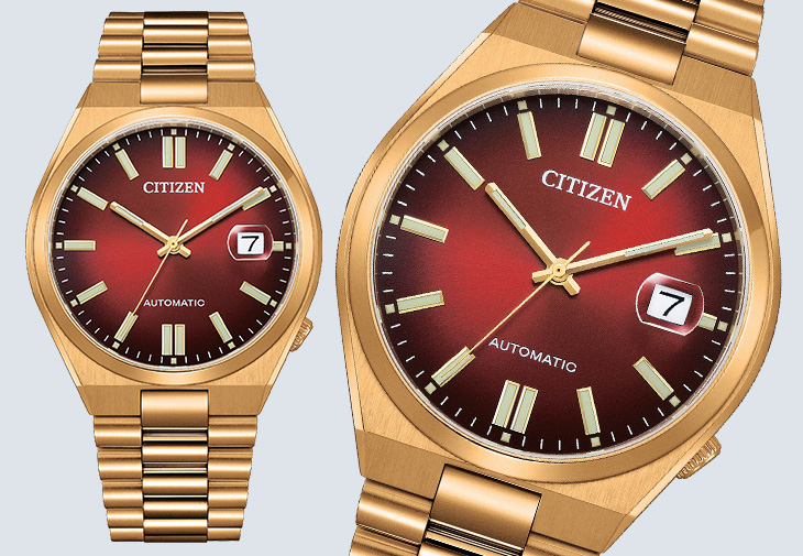 CITIZEN青春撞色機械錶通路限定款NJ0153-82X