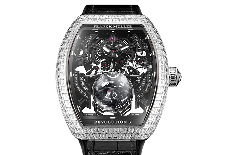 FRANCK MULLER Vanguard Revolution 3 Skeleton獨家金禧紀念腕錶