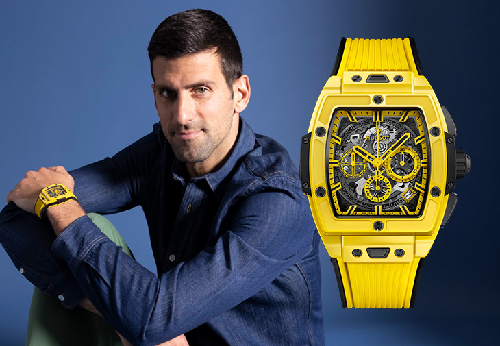 宇舶HUBLOT Spirit of Big Bang魔力黃陶瓷計時碼錶
