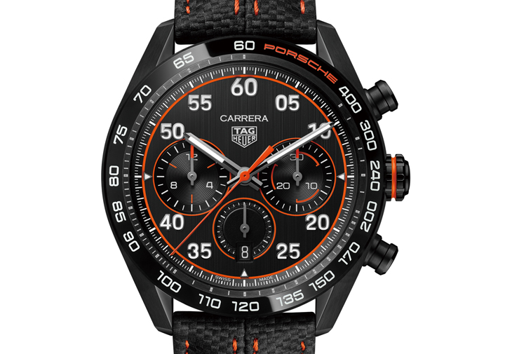 泰格豪雅TAG HEUER Carrera X Porsche Orange Racing