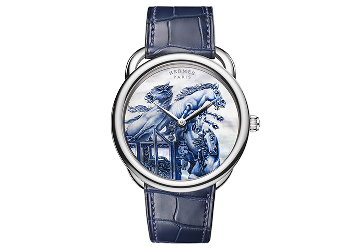 愛馬仕HERMÈS Arceau Grand carrosse royal工藝腕錶