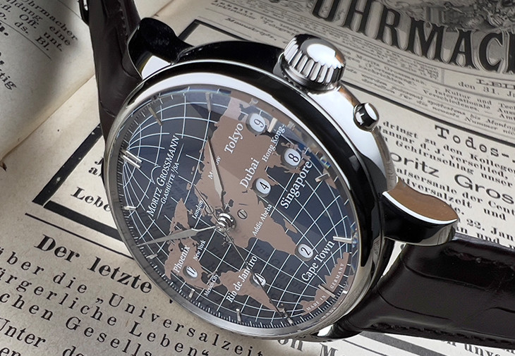 MORITZ GROSSMANN Universalzeit世界時區腕錶