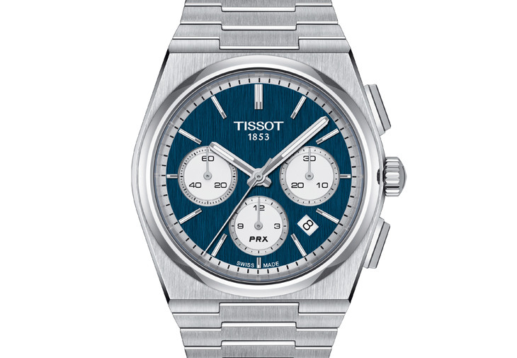 天梭表TISSOT PRX Valjoux Chronograph