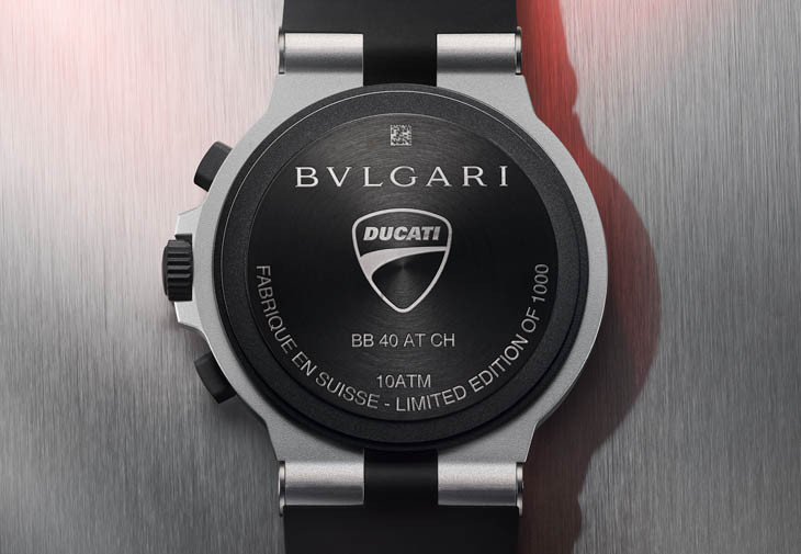 BVLGARI Aluminium Ducati特別版腕錶