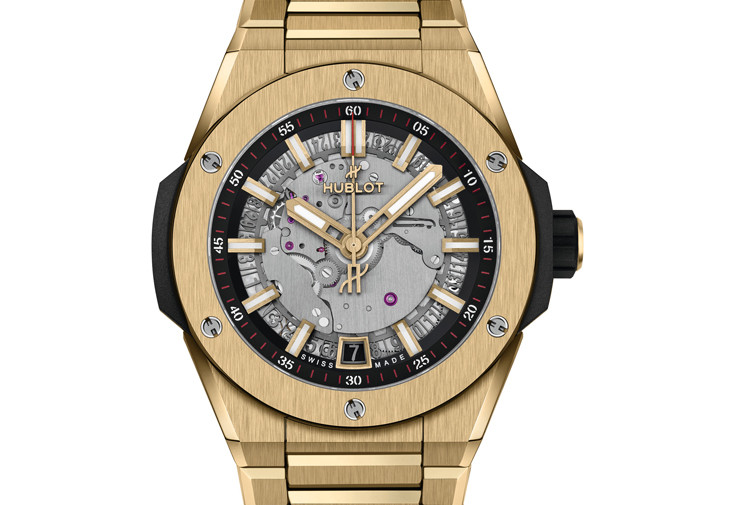 宇舶Big Bang Integral Time Only黃金腕錶