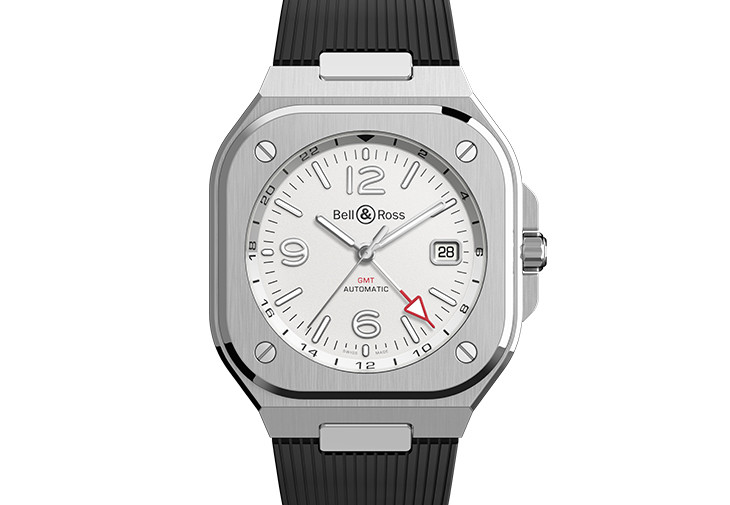 BELL & ROSS BR 05 GMT White