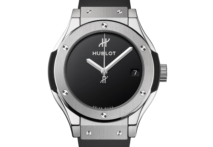 HUBLOT宇舶經典融合系列原創腕錶鈦金屬款