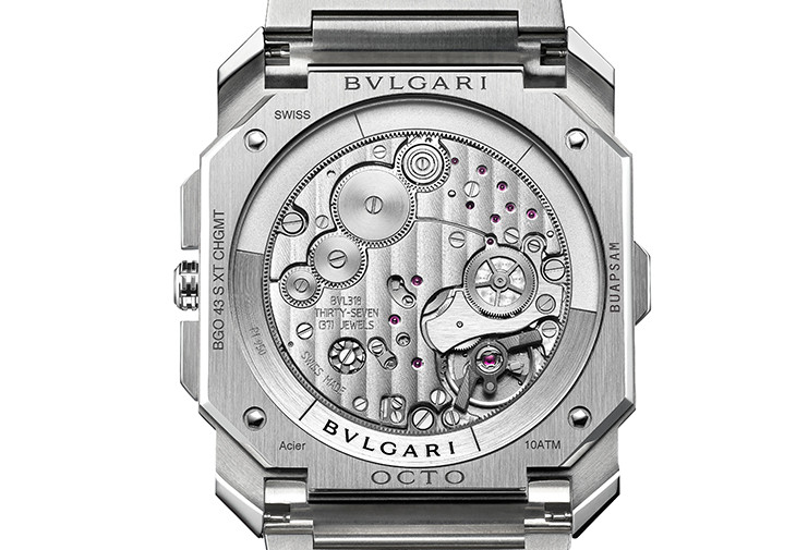 寶格麗Octo Finissimo Chronograph GMT超薄兩地時區計時腕錶