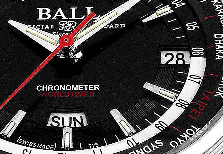 波爾錶BALL WATCH Trainmaster Worldtime Taiwan Limited Edition