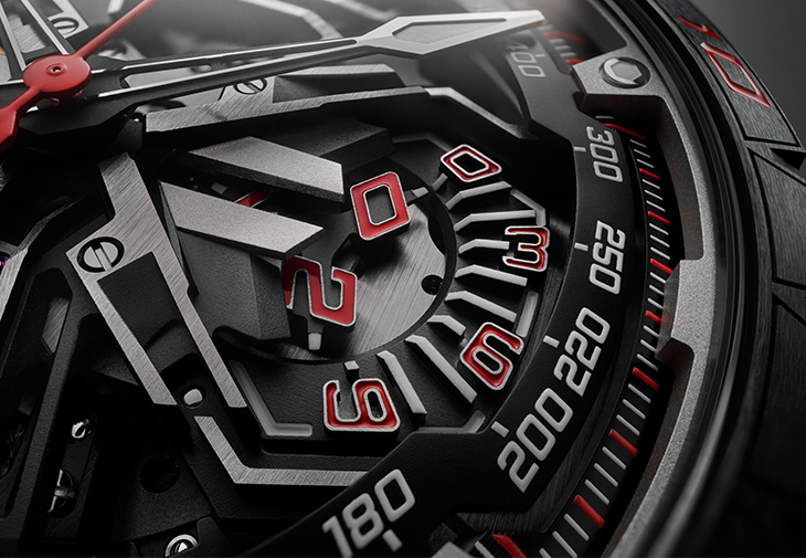 羅杰杜彼ROGER DUBUIS Excalibur Spider Flyback Chronograph王者競速系列飛返計時碼錶