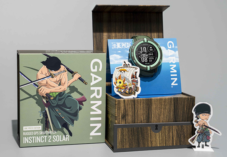 GARMIN Instinct 2 Solar航海王亞洲限定版