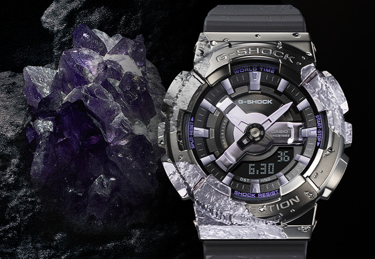 G-SHOCK Adventurer's Stone系列女錶GM-S114GEM-1A2