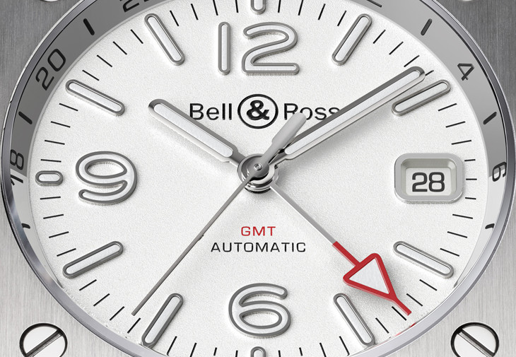BELL & ROSS BR 05 GMT White