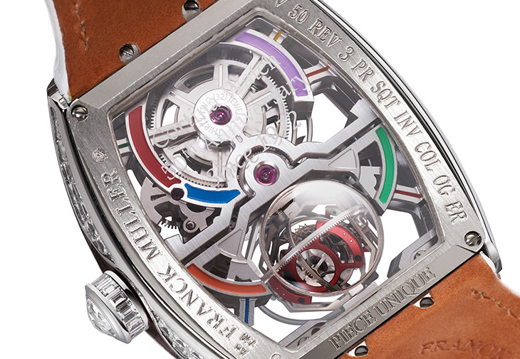 FRANCK MULLER Vanguard Revolution 3 Skeleton獨家金禧紀念腕錶