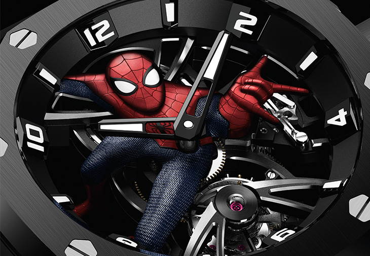 愛彼AUDEMARS PIGUET Royal Oak Concept皇家橡樹概念系列陀飛輪「Spider-Man」腕錶