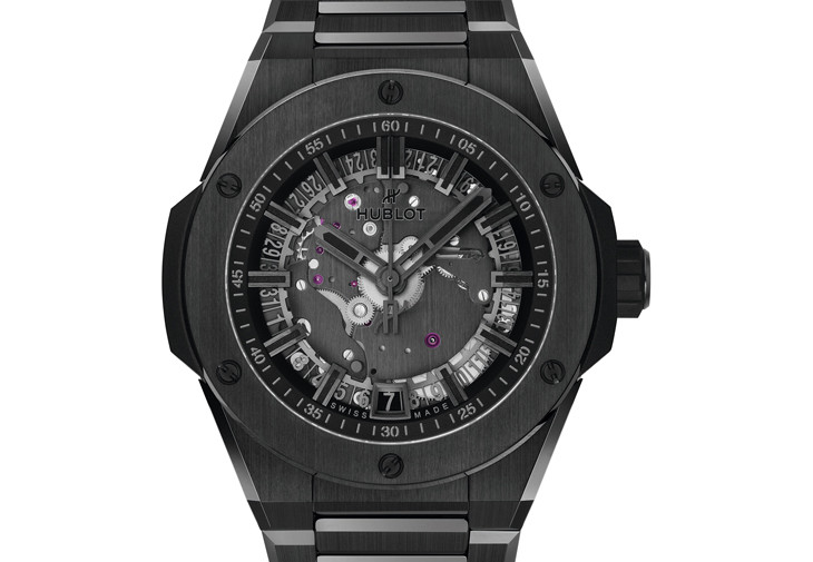 宇舶Big Bang Integral Time Only黑色腕錶