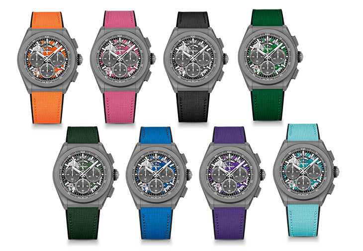 真力時ZENITH DEFY 21 Ultra Colour Box Set