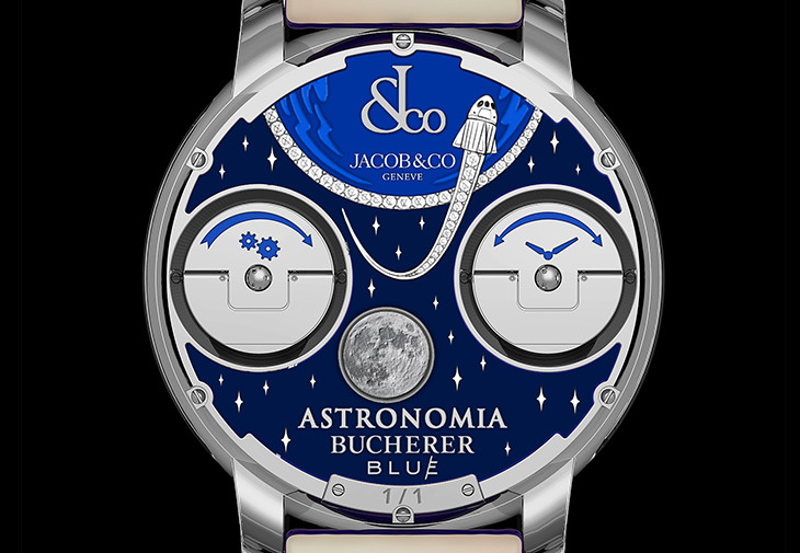 Jacob & Co.天體系列陀飛輪Bucherer BLUE腕錶