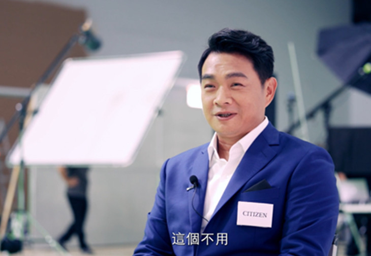 彭政閔星辰表CITIZEN片場廣告花絮