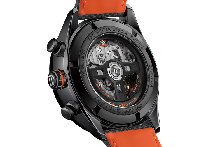 泰格豪雅TAG HEUER Carrera X Porsche Orange Racing