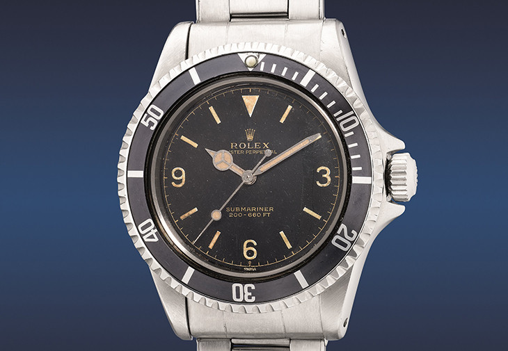 勞力士「Submariner, Explorer Dial」精鋼自動鏈帶腕錶