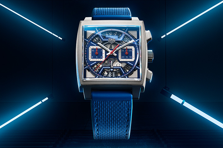 TAG Heuer Monaco Chronograph鏤空計時腕錶