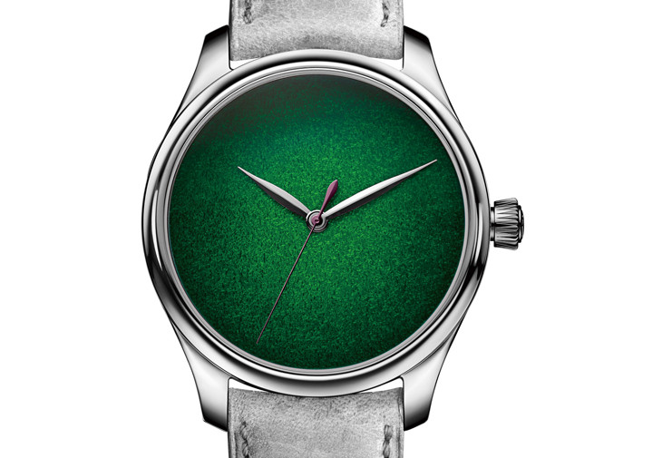 H.MOSER & CIE Endeavour Centre Seconds Concept Lime Green
