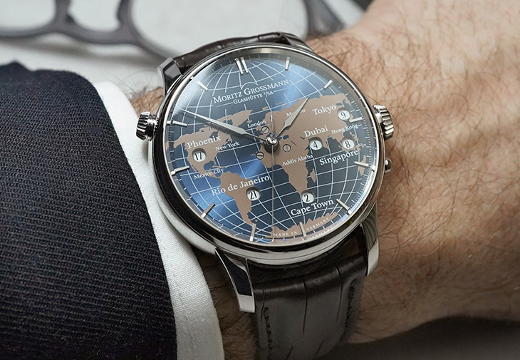 MORITZ GROSSMANN Universalzeit世界時區腕錶
