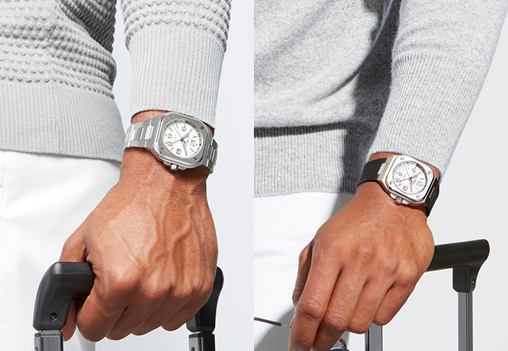 BELL & ROSS BR 05 GMT White