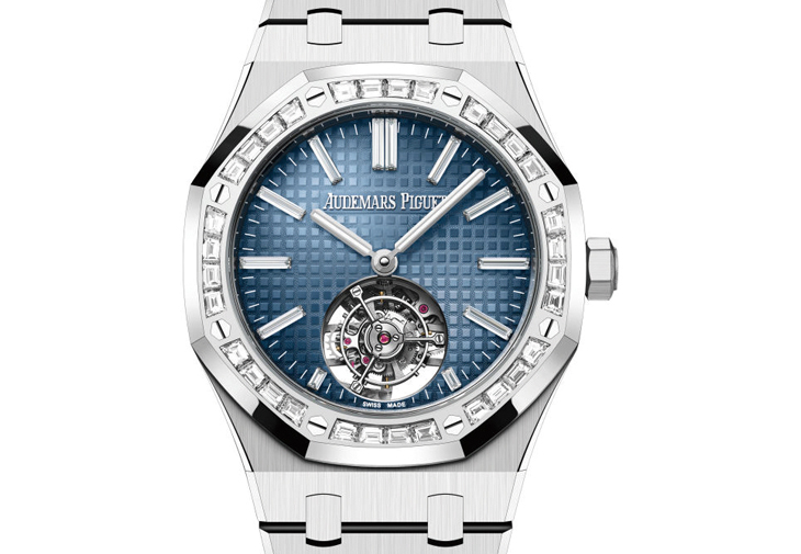 愛彼AUDEMARS PIGUET 皇家橡樹自動飛行陀飛輪腕錶