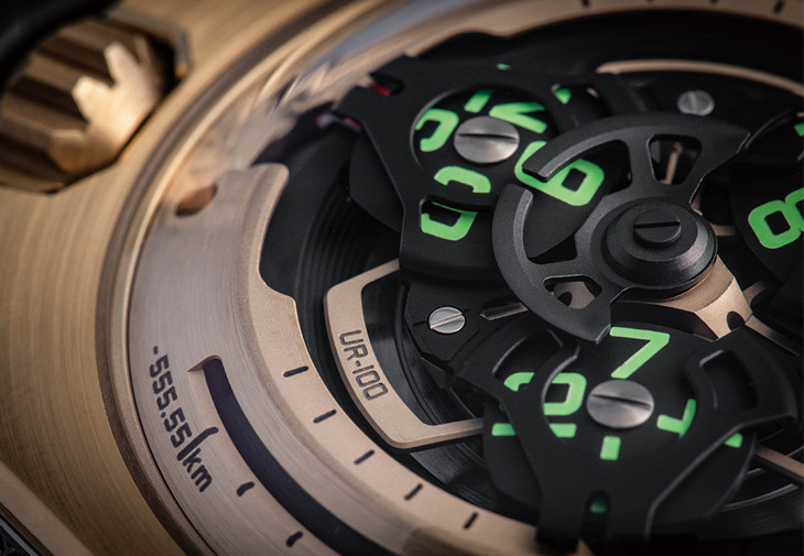 URWERK UR-100黃金腕錶