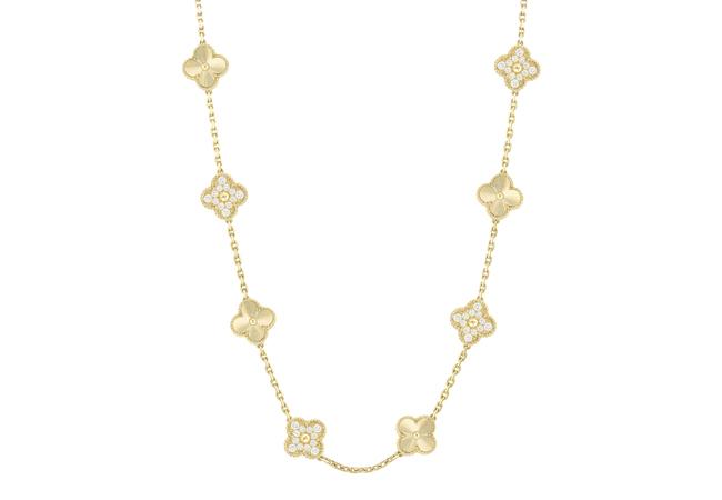 Van Cleef & Arpels Vintage Alhambra長項鍊